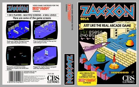 Zaxxon colecovision
