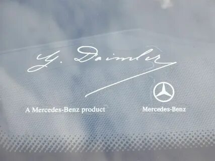 Mercedes glas