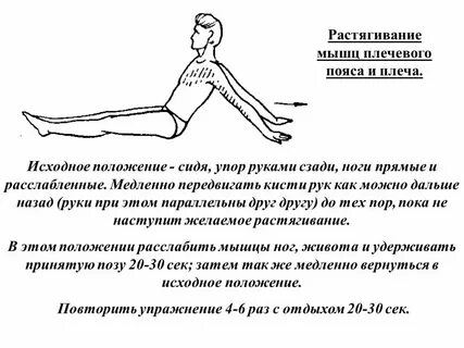 Положения рук ног и туловища