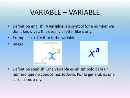 Variable перевод с английского