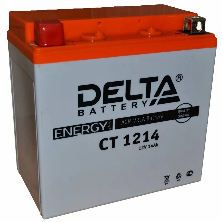 Delta CT 1214 14. АКБ 12v - 14 а/ч "Delta CT" (ytx16-BS, yb16b-a). Delta Battery CT 1214. Delta Battery CT 1214 АКБ 12v - 14 а/ч Delta CT 151x88x147 ct1214.