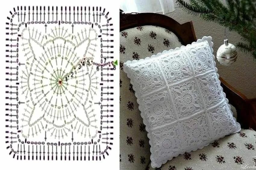Новости Crochet cushion pattern, Crochet pillow pattern, Crochet bedspread patte