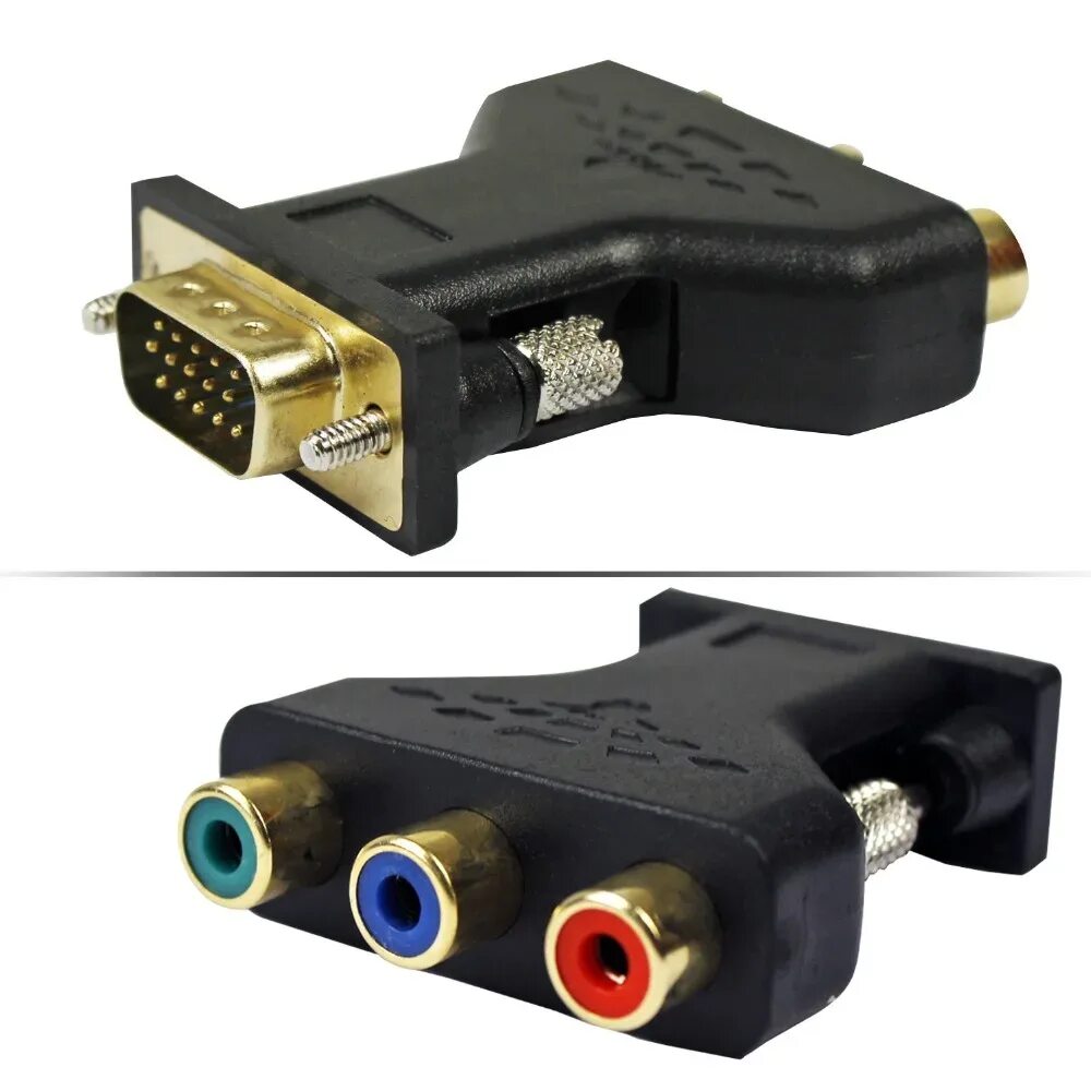 Адаптер-переходник ATcom DVI - VGA, 24 pin, AT1209, черный - купить в интернет-м