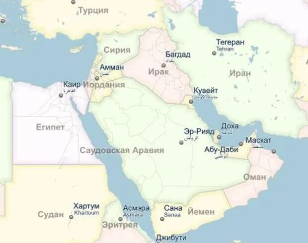 Карта Ирана Ирака Сирии Турции. Сирия и Кувейт на карте. Сирия и Саудовская Аравия на карте.