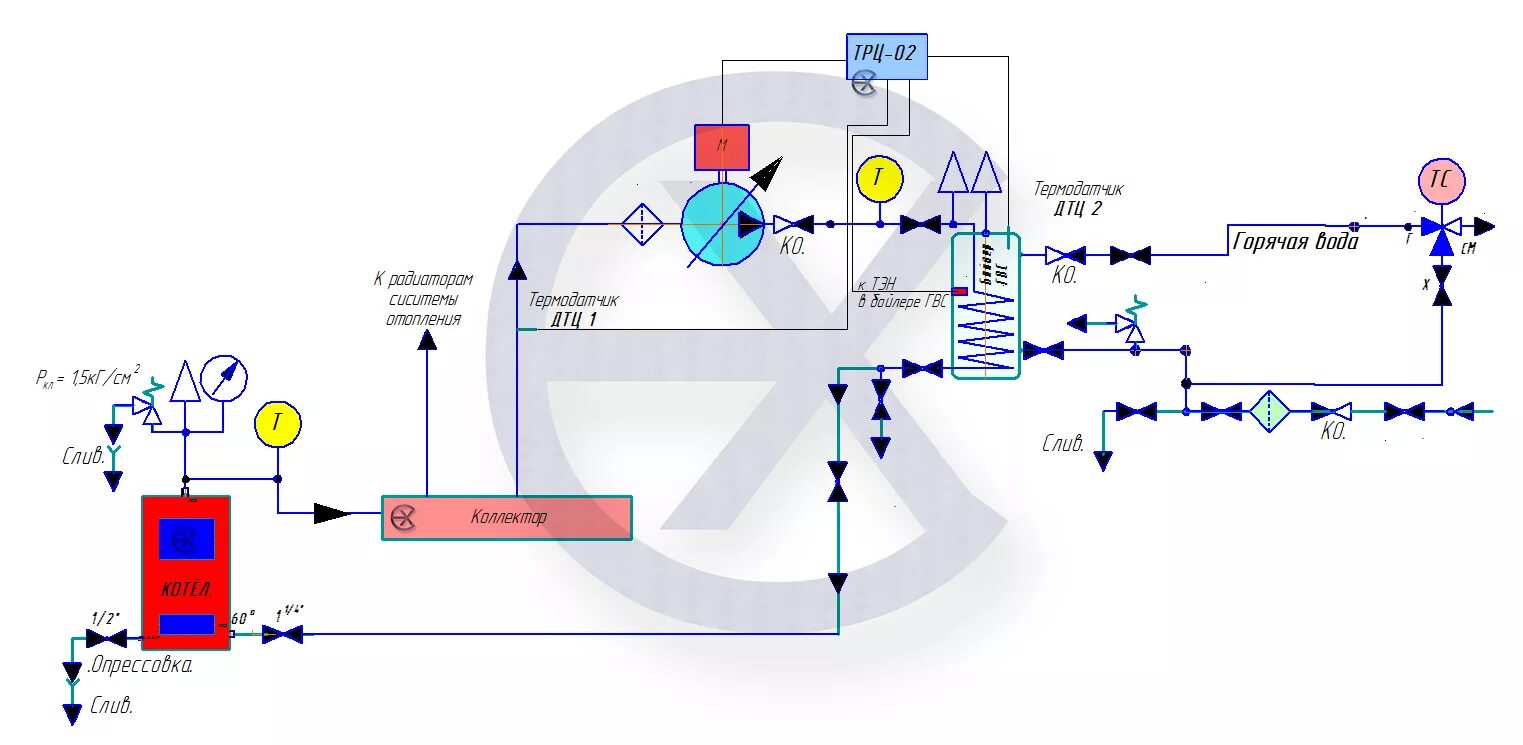 Открытая система горячего водоснабжения схема. Открытая система ГВС С циркуляцией схема. Регулятор температуры на ГВС В открытой системе. Схема открытой системы ГВС. Тамбов горячая вода