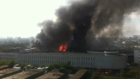 Пожар в западном