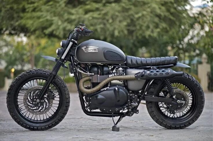 Мотоцикл скремблер фото Z I G G Y M O T O on Instagram: "This could work!! 500cc's is nicely suited to