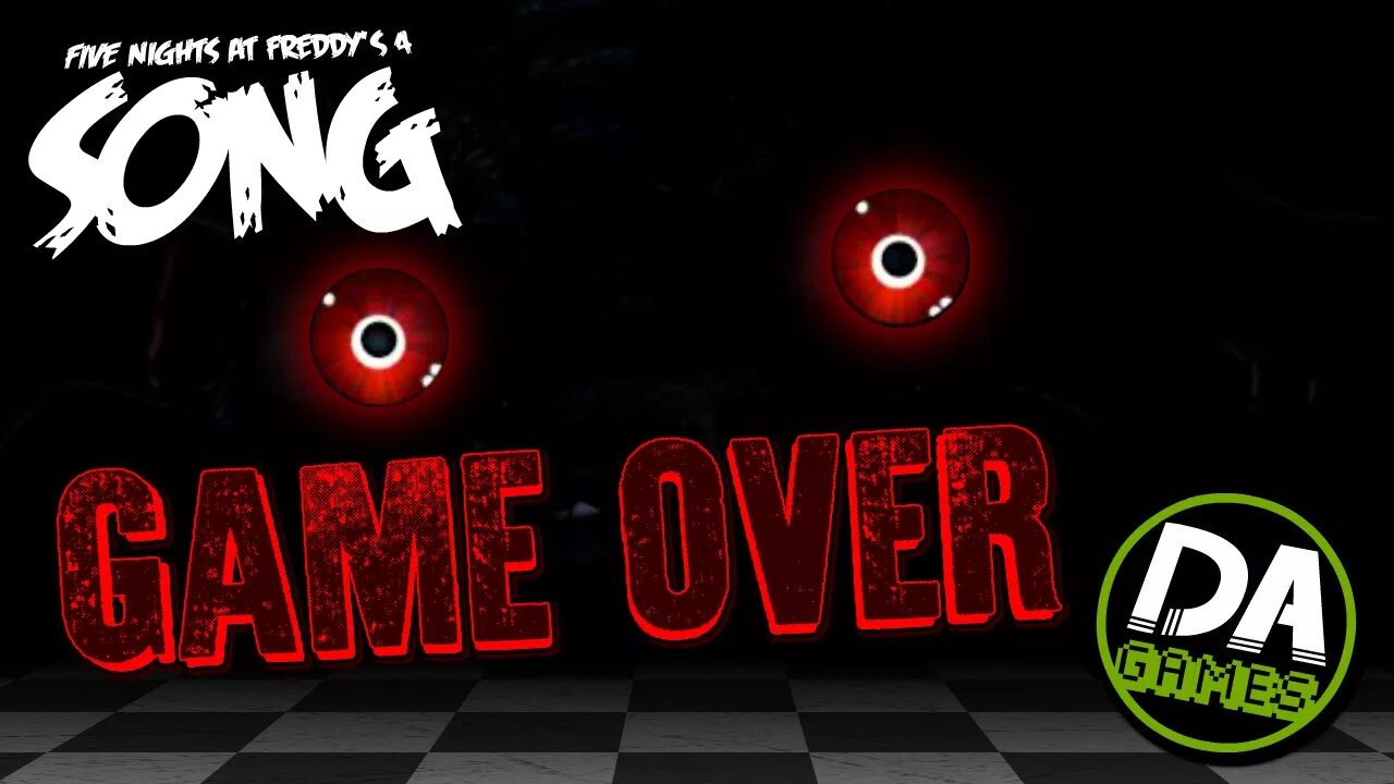 Фнаф игра год. Гейм овер ФНАФ. Дагеймс игра. Миатрис гейм овер. FNAF 4 game over.