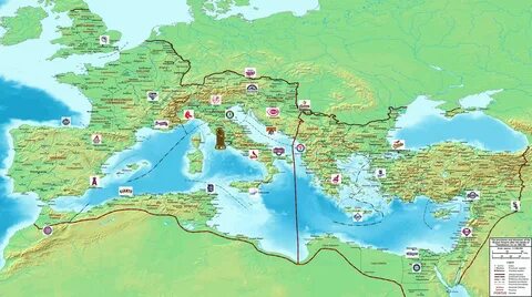 Крупнейшие проливы средиземного моря