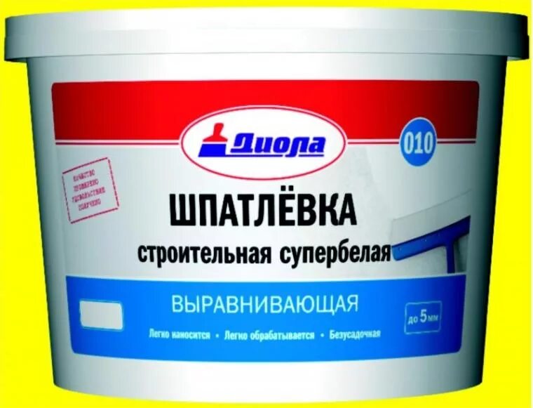 Какую шпатлевку под обои