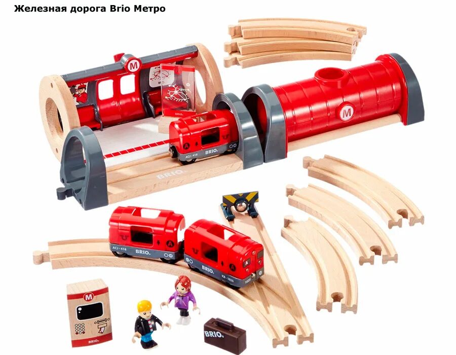 Железная дорога Brio 33513 метро. Набор Brio 33513. Брио игрушки железная дорога. Набор Brio метро 33513.