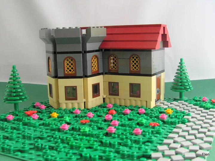 Домик в деревне. - DoubleBrick.ru - форум о LEGO ®