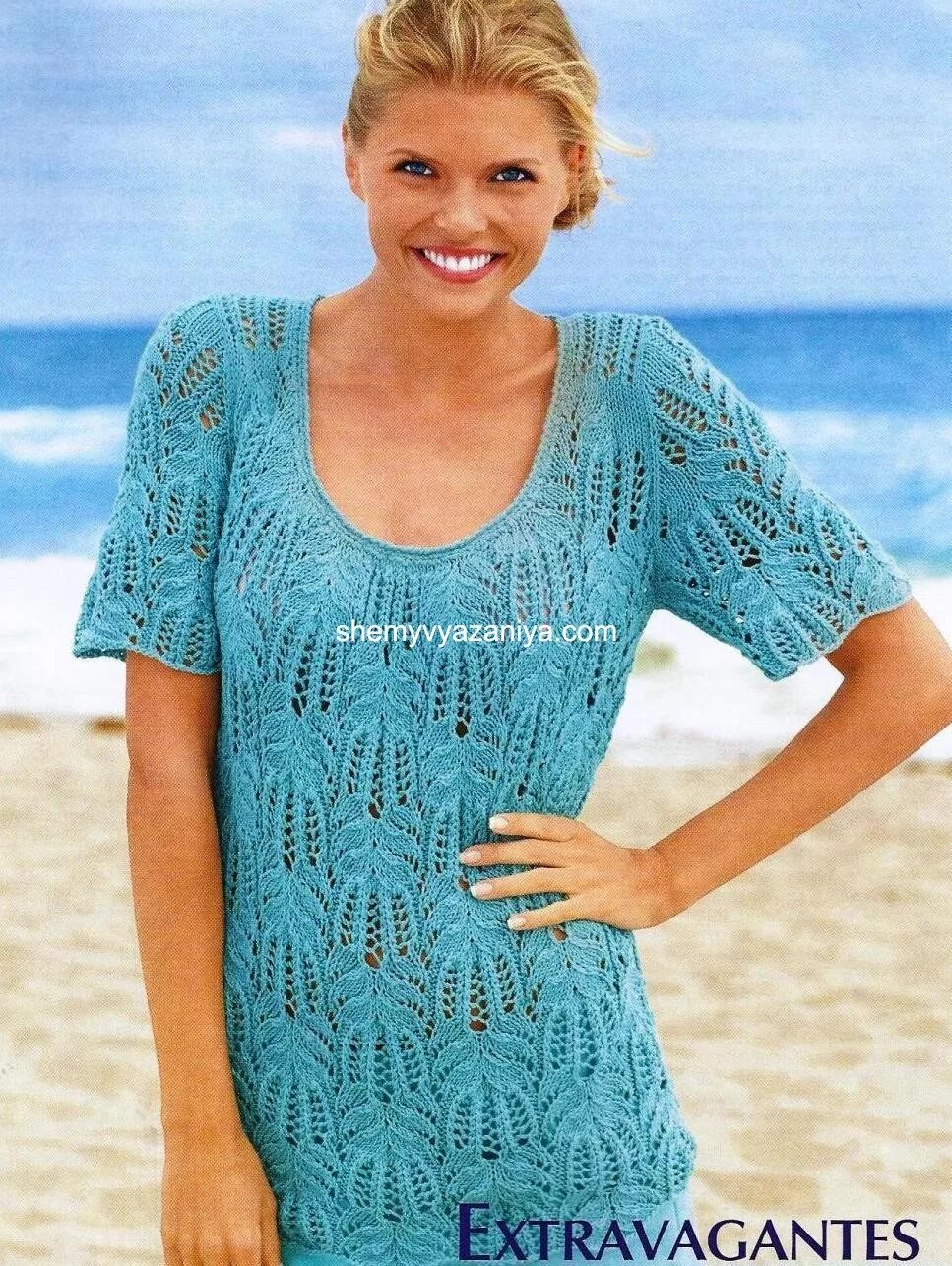 летние топы из журнала сабрина. розовый топ с ажурным узором. летняя туника спицами. туника на лето спицами. летняя туника спицами.