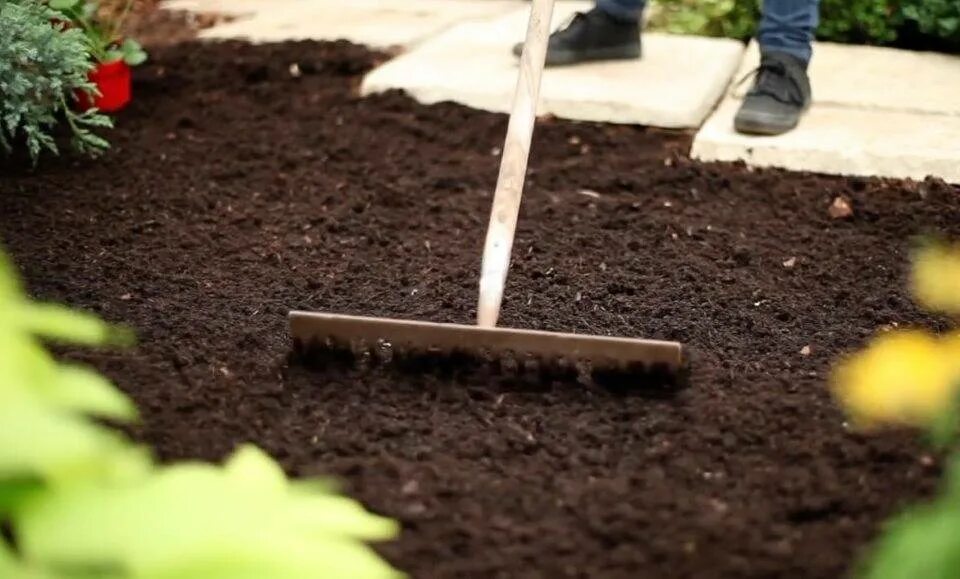 Посадочная яма для дерева. Как подготовить почву под. Подготовка участка под газон. Подготовка к земле. Подготовка грядки для посадки клубники.