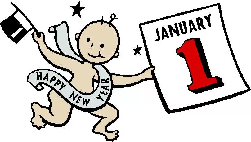 The 1st of january is. The 1st of january is