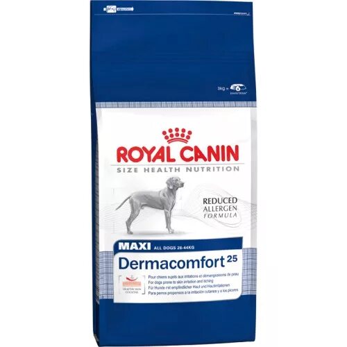 Корм royal canin maxi. Роял Канин Дермакомфорт макси для собак. Роял Канин макси Сенсибл для собак. Корм Роял Канин для щенков крупных пород 18кг. Сухой корм Royal Canin Maxi Dermacomfort для взрослых собак крупных пород, 10 кг.