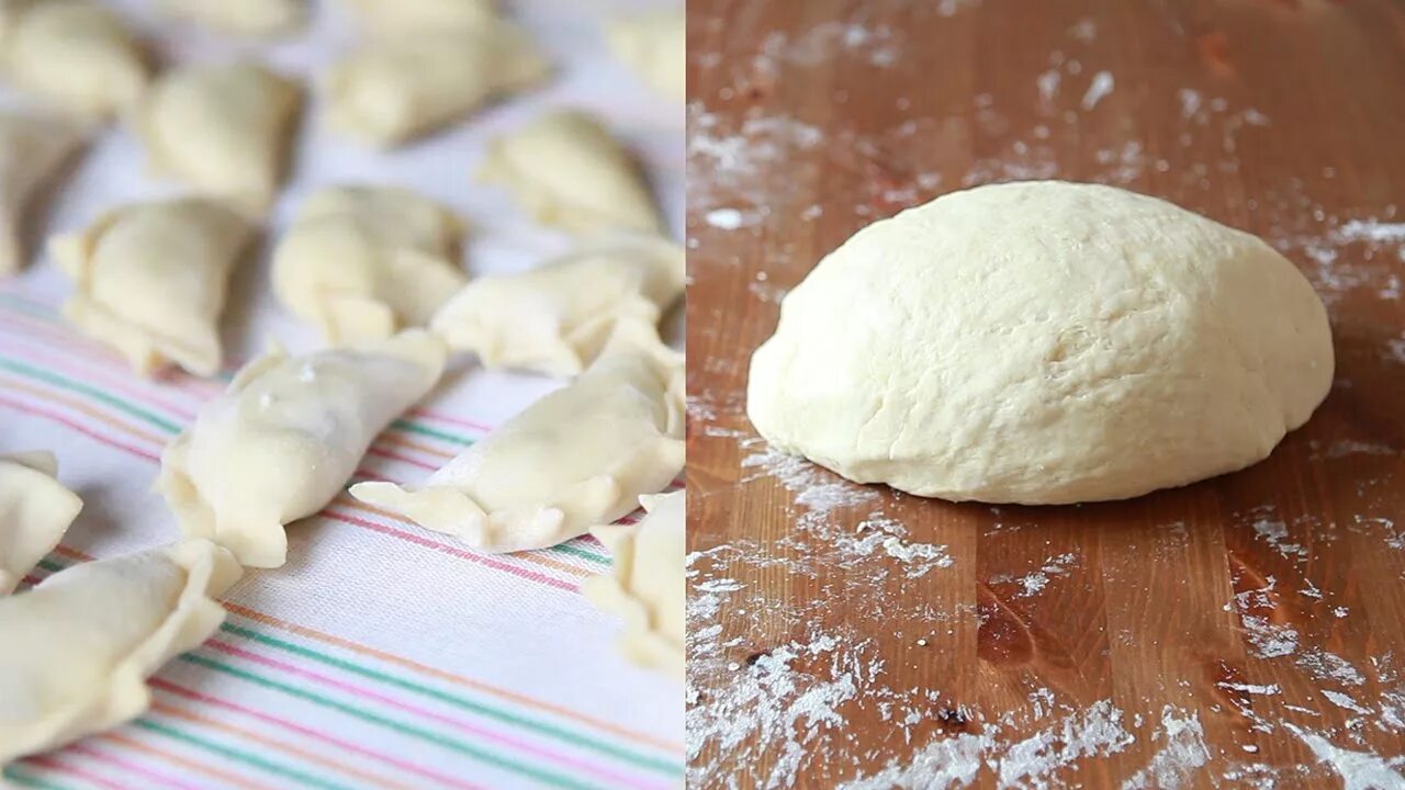 Тесто для вареников. Самое вкусное тесто для вареников. Тесто на вареники с картошкой. Тесто на минералке для пельменей и вареников. Тесто для вареников с картошкой без яиц