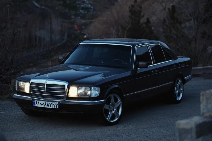 Коробка побеждена - Mercedes-Benz S-Class (W126), 5 л, 1984 года визит на сервис