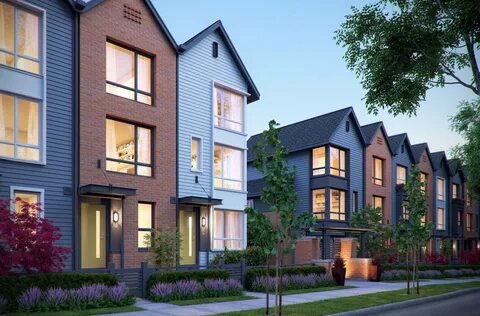 Town house building