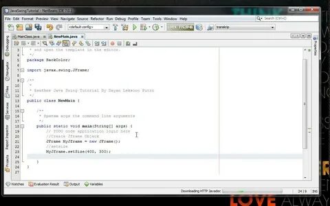 Jframe java