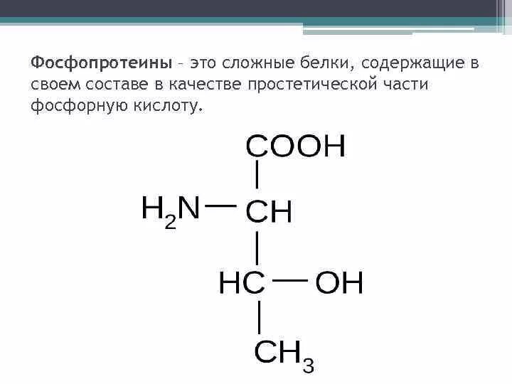 Фосфорная кислота входит в состав белков