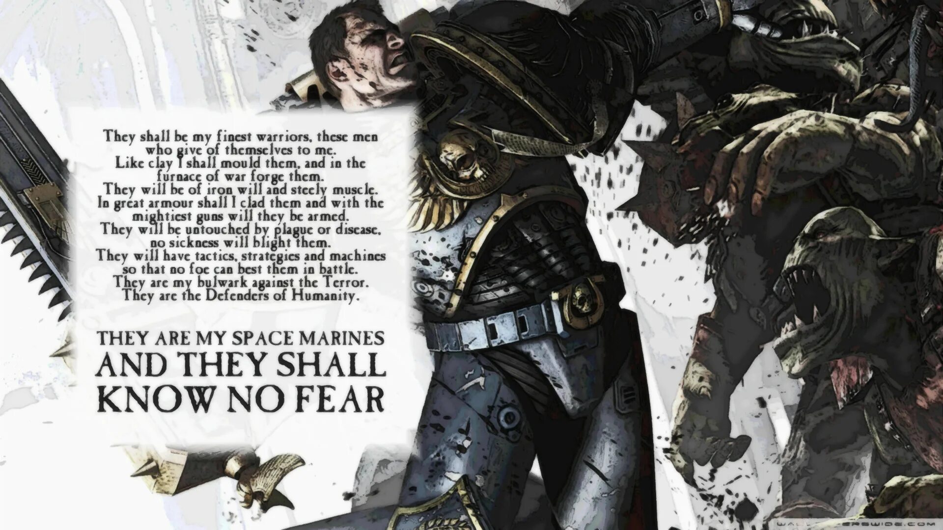 Know fear. And they shall know no fear. they shall know no fear warhammer. they should. know no fear книга.