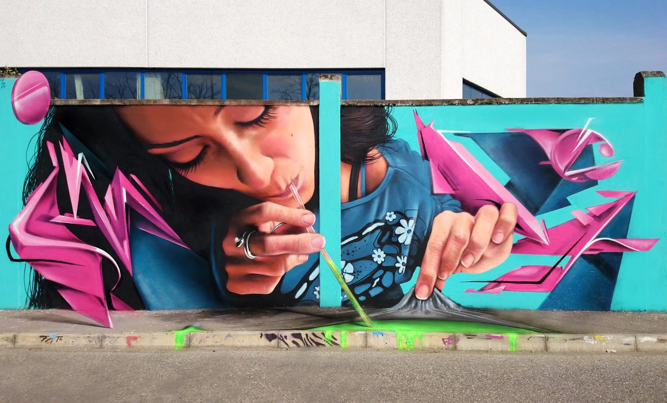 граффити картины. стрит арты в играх. наследники граффити. стрит арт в америке. граффити на стене.