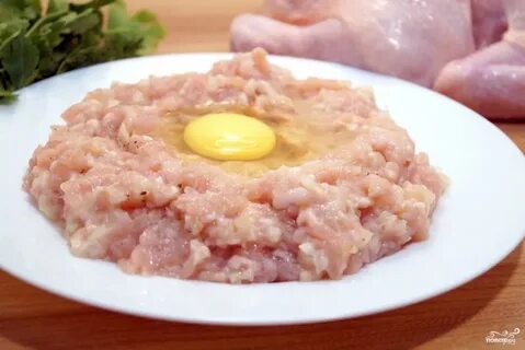 Простое блюдо из куриного фарша