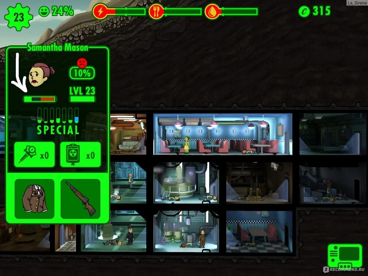 Fallout Shelter обзор. Fallout Shelter удача разгона. Fallout Shelter обзор характеристик. Фоллаут шелтер ходьба.
