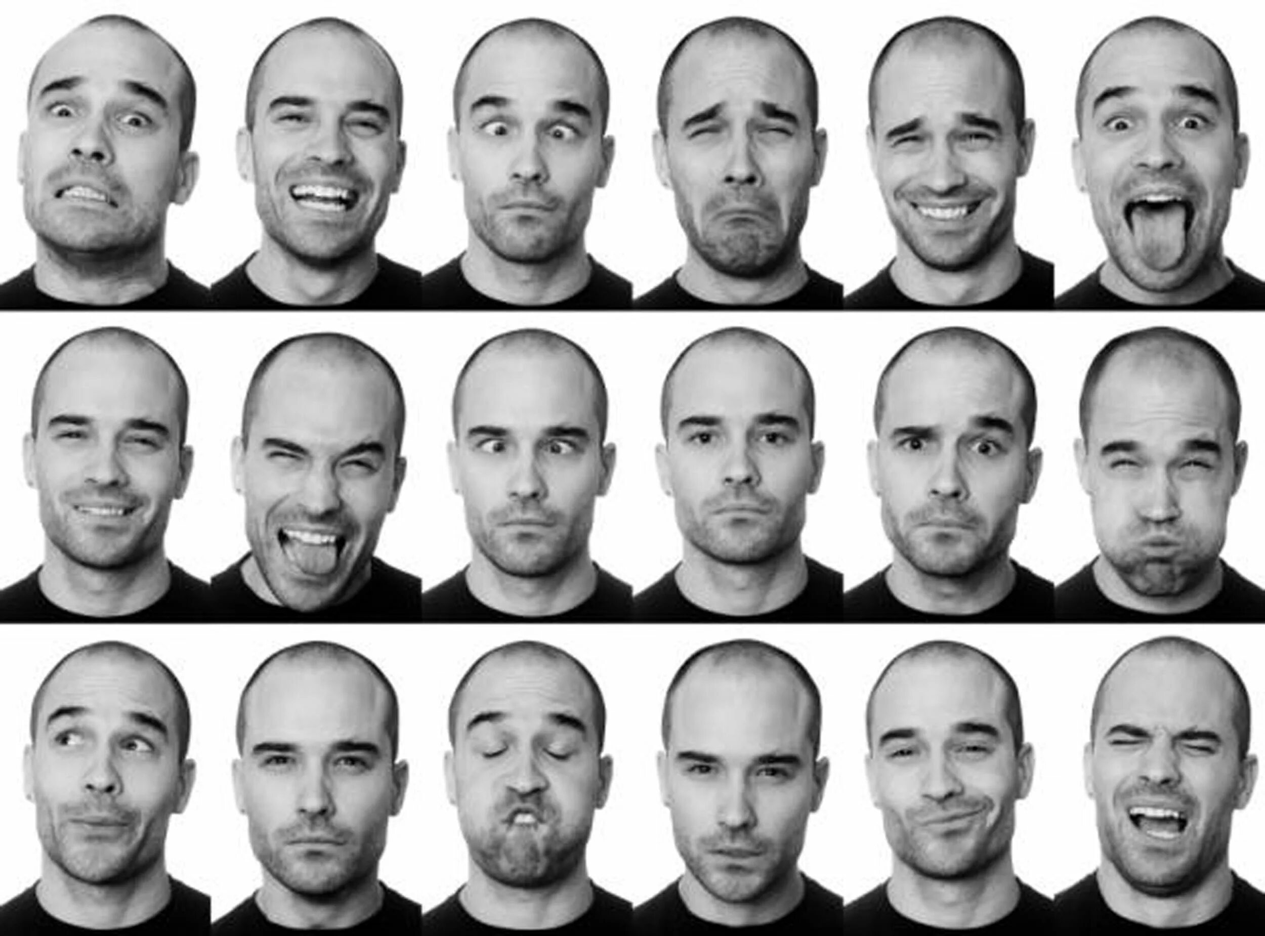 Different expressions