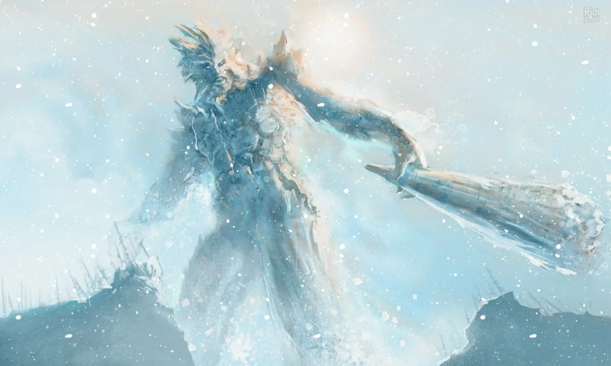 Имир ледяной великан арт. Ледяной маг король. Юки онна герои 6. Бог льда. Фэнтези мужчины.