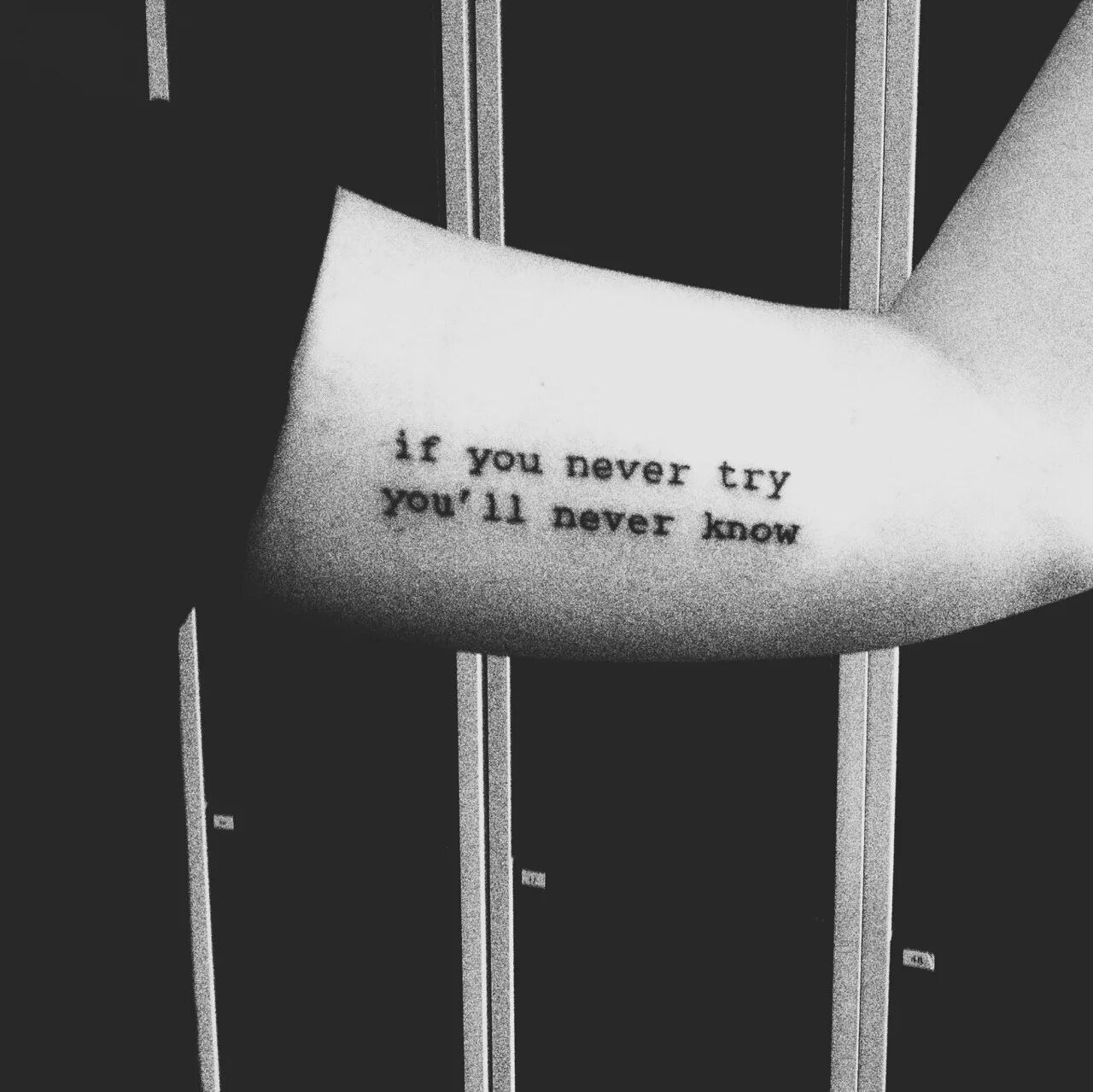 I can never know. Тату it. тату i can. never try тату. if you can dream it you can do it тату.