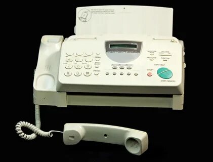 wwingGetty Images. fax machine. 
