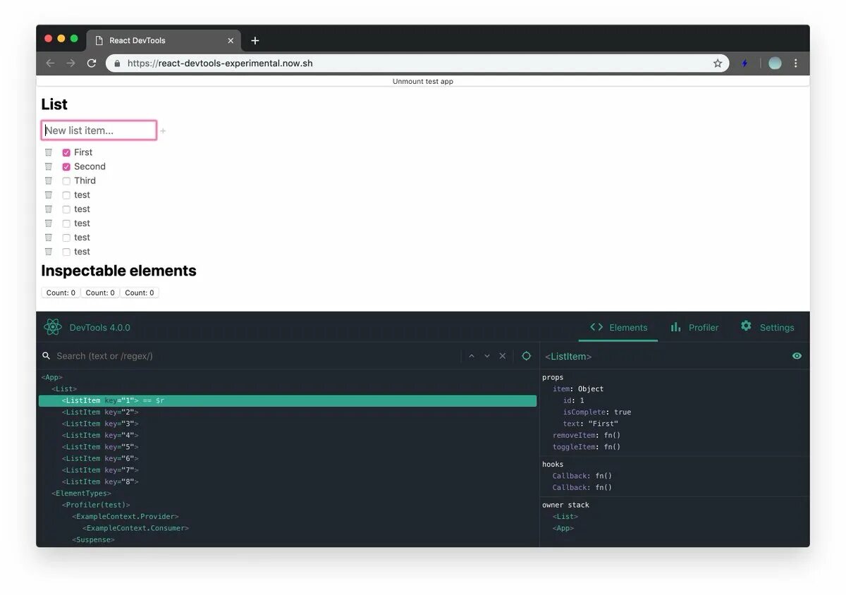 Devtools для тестировщика. React devtools. комментарии в react. девтулс что это.