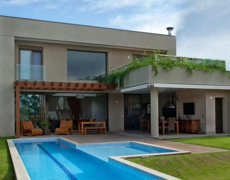 Самые красивые фасады домов. Casa hertza. Топдом экстерьер. Испанский нео колониальный стиль в архитектуре. Современная вилла.