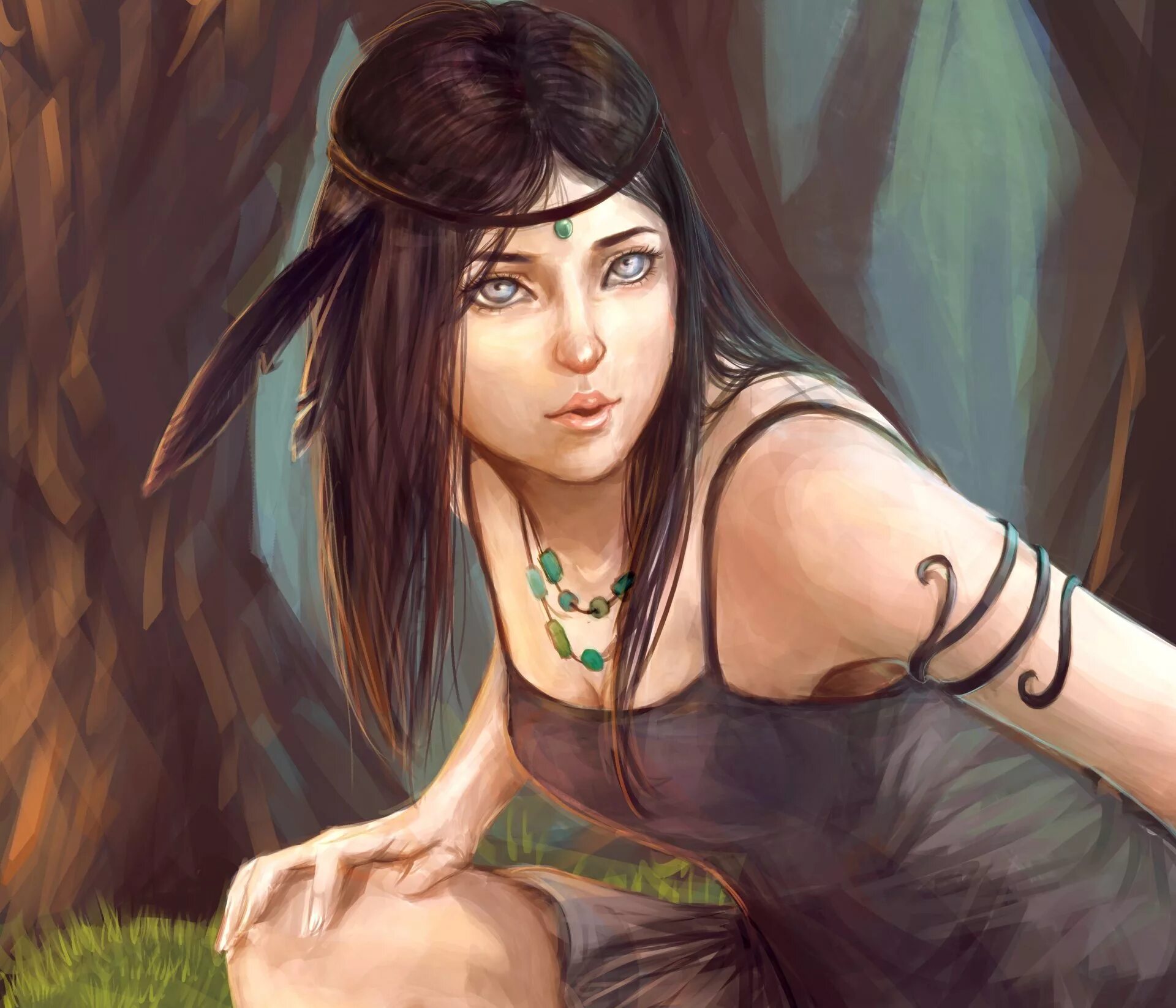 Art model girl
