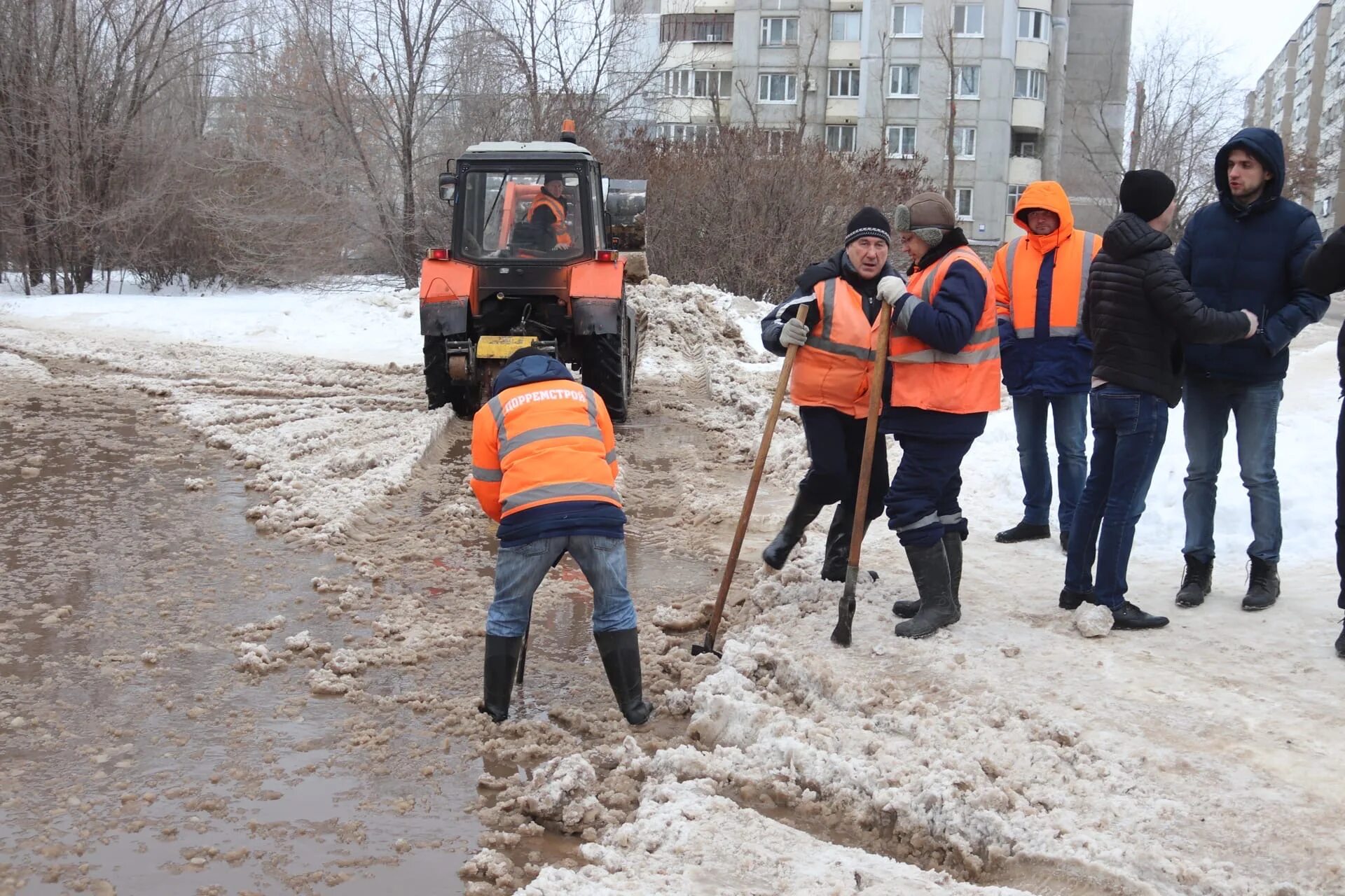 Утечки водоканал