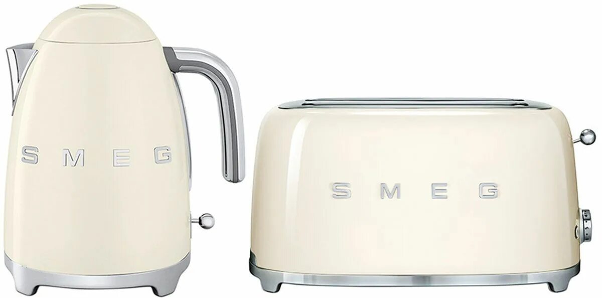 Smeg c475ve. Чайник Smeg klf04, кремовый. Тостер Смег розовое золото. Смег чайник и тостер. Тостер Смег шампань.