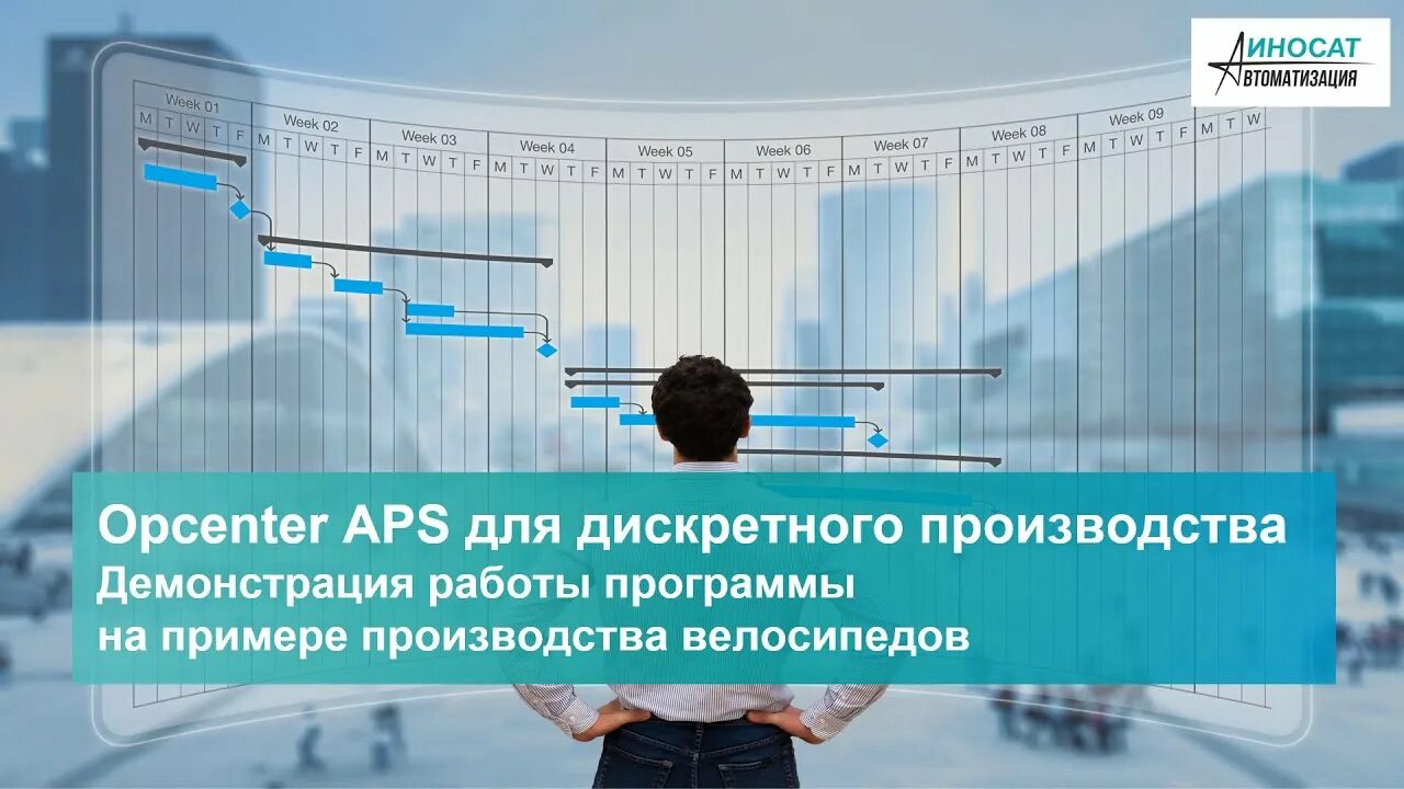 Siemens APS. APS для управления производством. Инфографика платформа распределённого дискретного производства. OPCENTER.