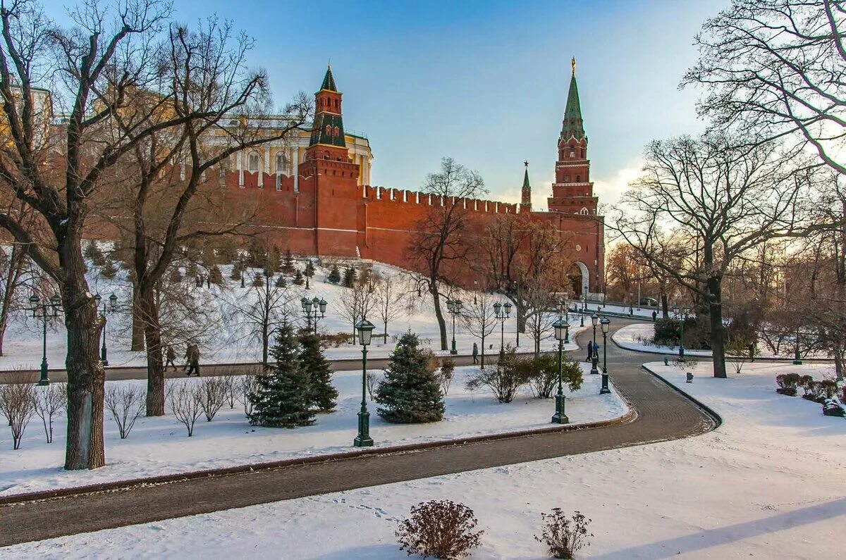 Сады московского кремля