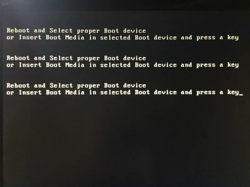 Reboot and select proper Boot device or Insert Boot Media in selected Boot device and Press a Key. Reboot and select proper Boot. Reboot and select proper Boot device. Ошибка Reboot and select proper Boot device. Ошибка boot and select proper boot device