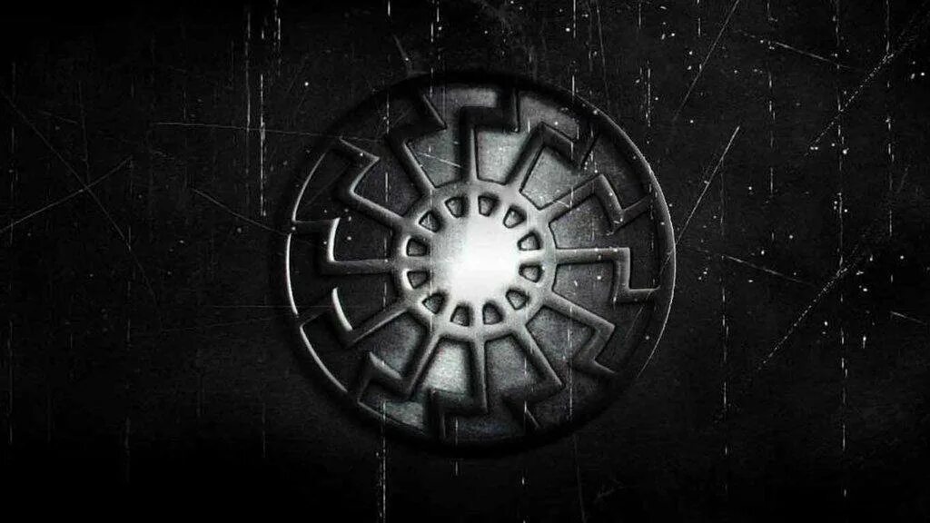 черное солнце арт. коловрат черное солнце. славянские свастики черное солнце. солнце на черном фоне. аненербе символ черное солнце.