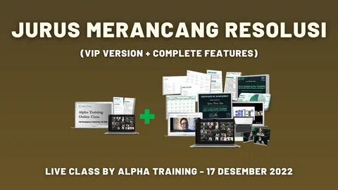 JURUS MERANCANG RESOLUSI (VIP) 2023 - Akademi Produktif