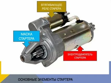 Стартер основного двигателя