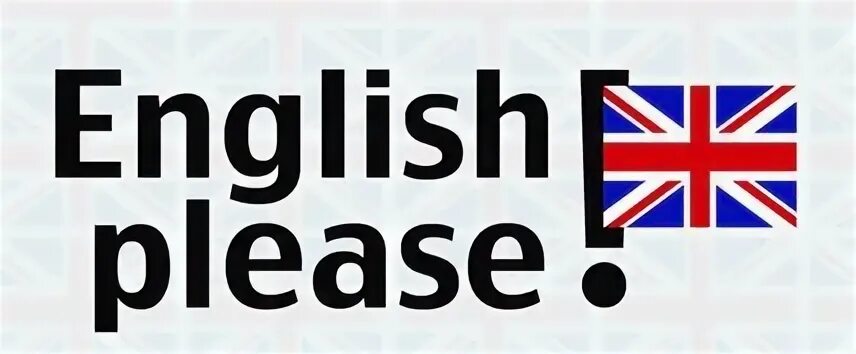 English please