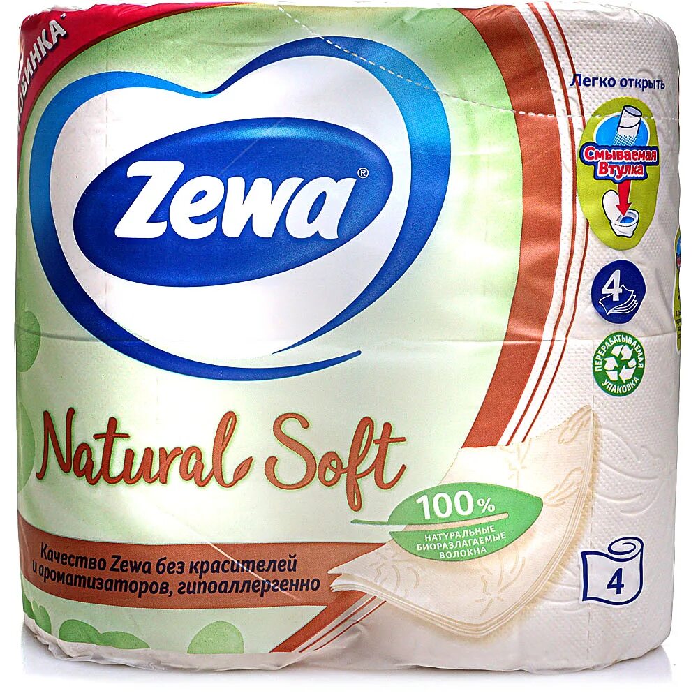 Zewa natural Soft туалетная бумага 4сл 4рул. Бумага туалетная Zewa natural Soft 4сл 4шт. Zewa 4 слойная туалетная бумага. Туалетная бумага Zewa Soft natural 4х сл 8шт.