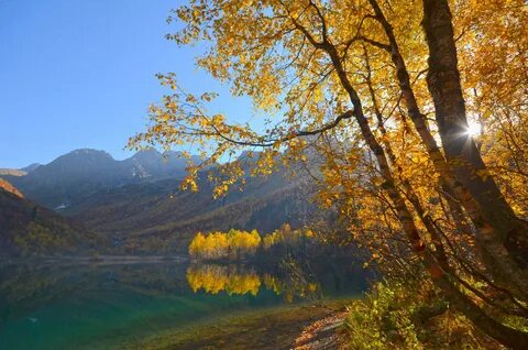 Горная осень фото