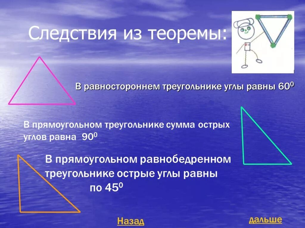 Теорема равносторонних углов