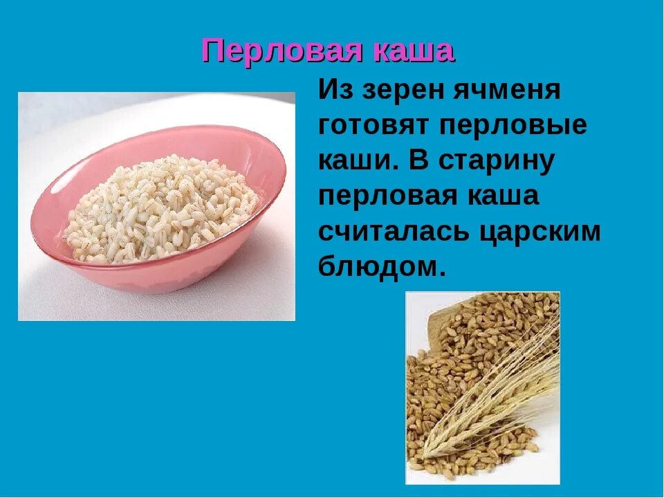 Из чего делают перловую крупу из какого