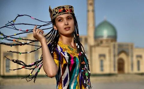 Өзбек қыздары